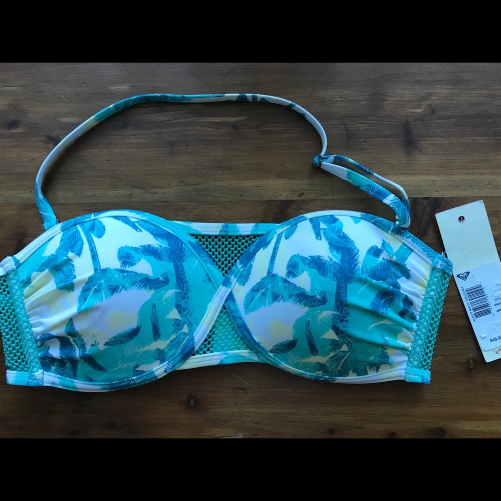 Roxy NWT bandeau bikini